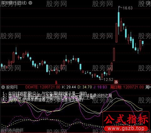 通达信日周KDJ指标公式