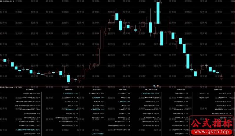 通达信极全面财务基本面指标公式