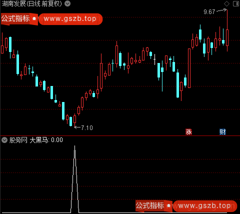 宝岛精英主图之大黑马选股指标公式