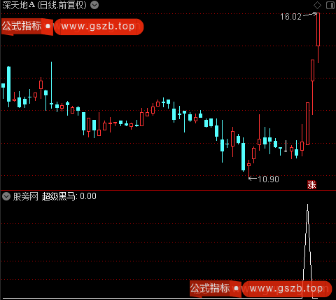 专抓牛股之超级黑马选股指标公式